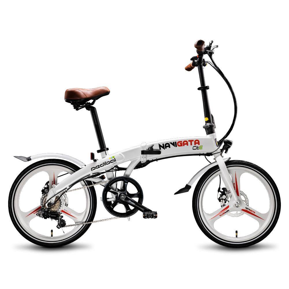 Pedibal Navigata® Folding Electric Bike Instant Throttle 9.6Ah