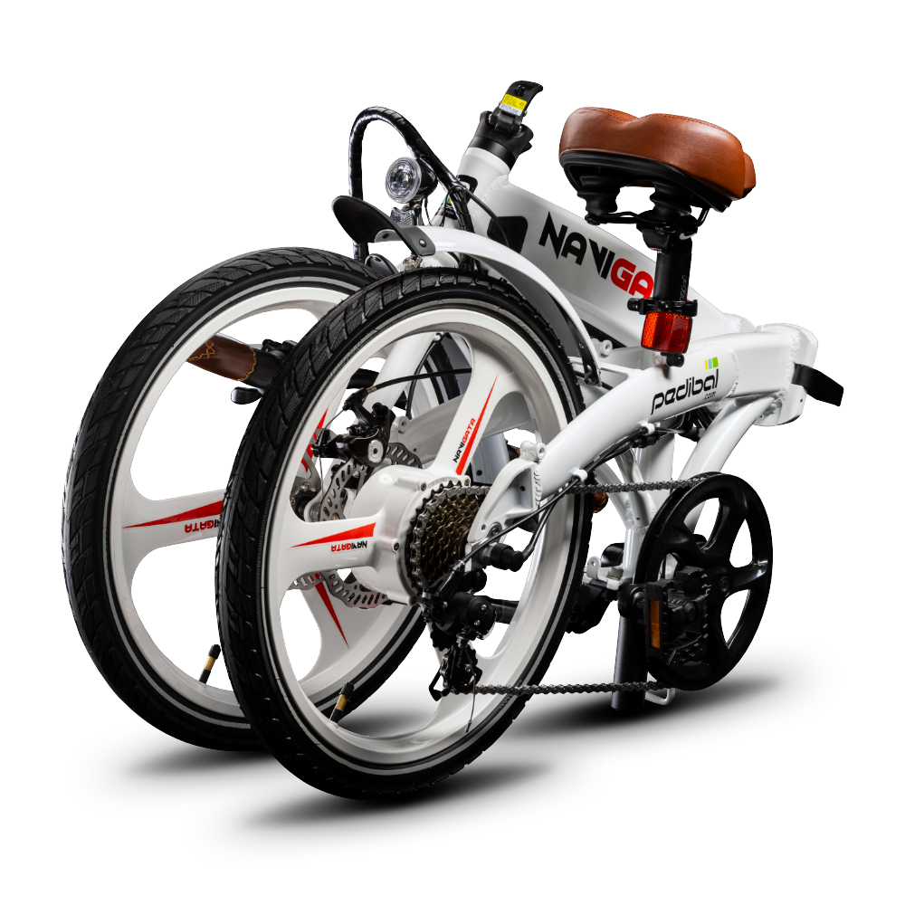 Pedibal Navigata® Folding Electric Bike - LG 9.6Ah Long Range 19KG