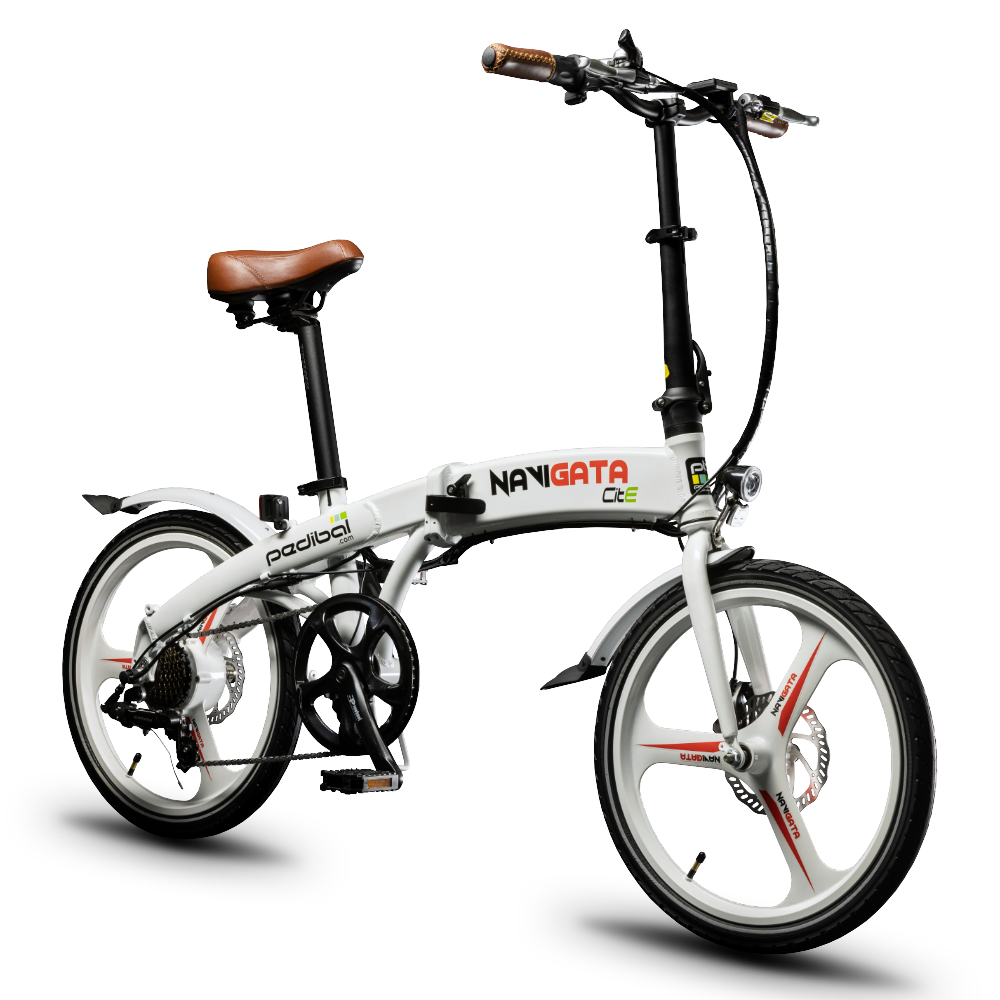 Pedibal Navigata® Folding Electric Bike - LG 9.6Ah Long Range 19KG