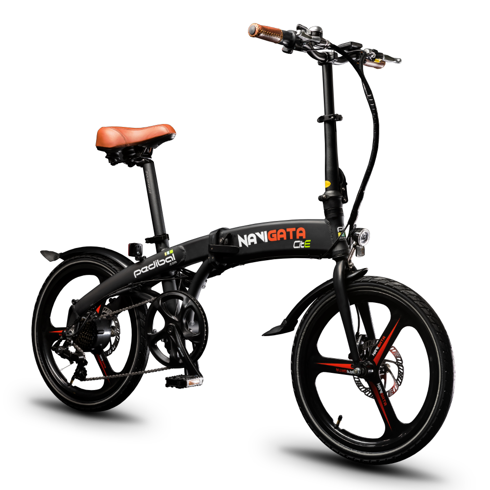 Pedibal Navigata® Folding Electric Bike - LG 9.6Ah Long Range 19KG