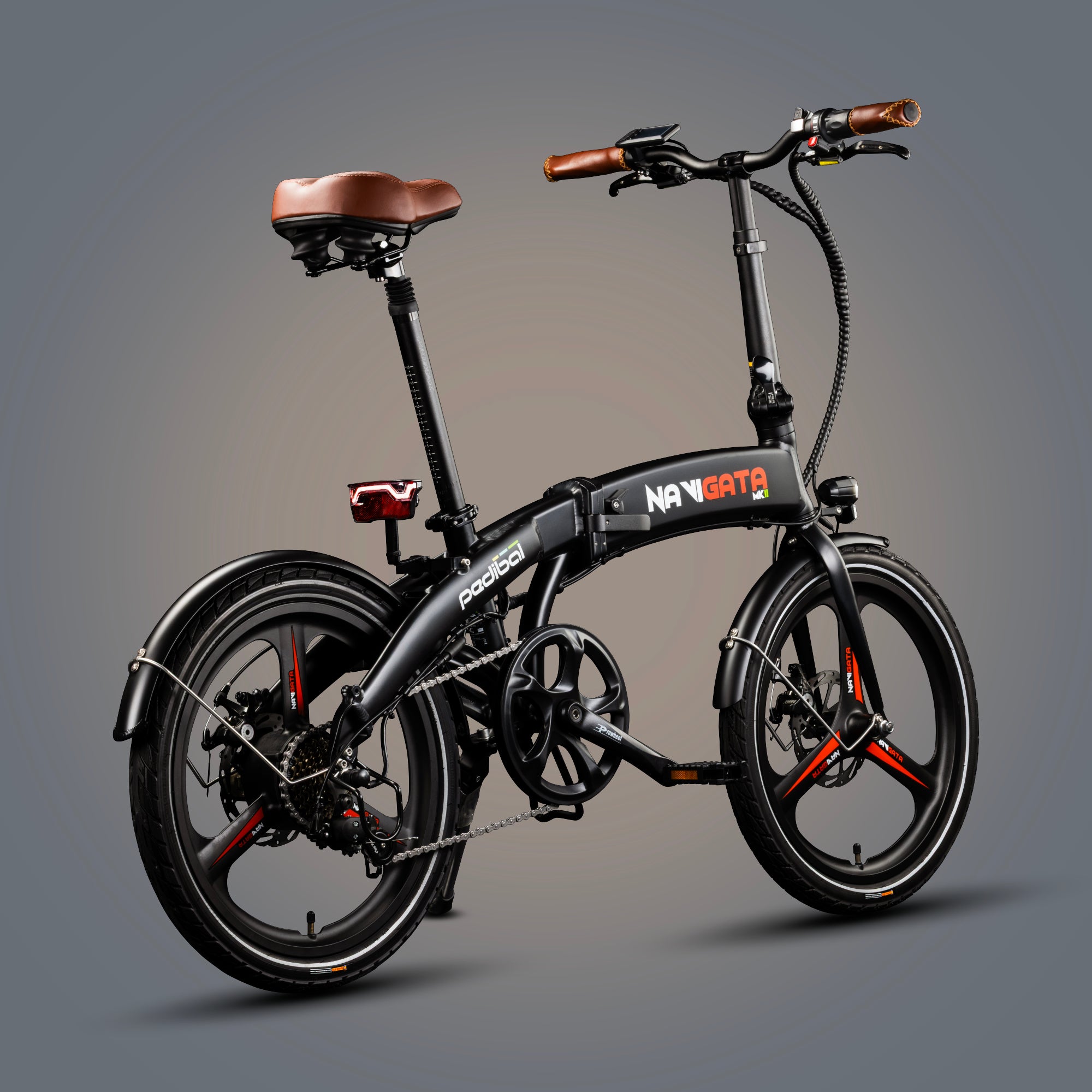 Pedibal Navigata MKII rear View black model