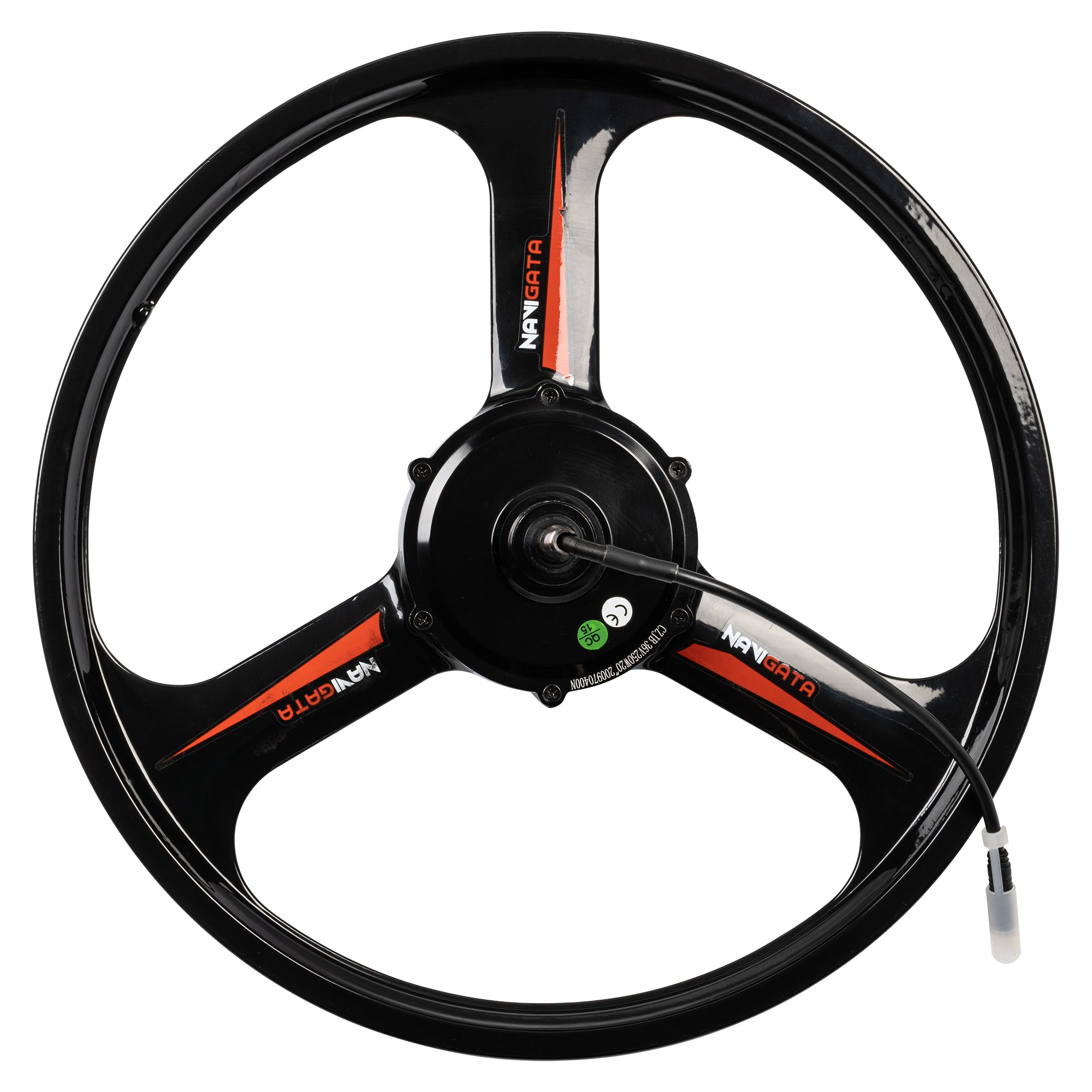 Pedibal Navigata CitE Rear Wheel & Motor (Black/White)