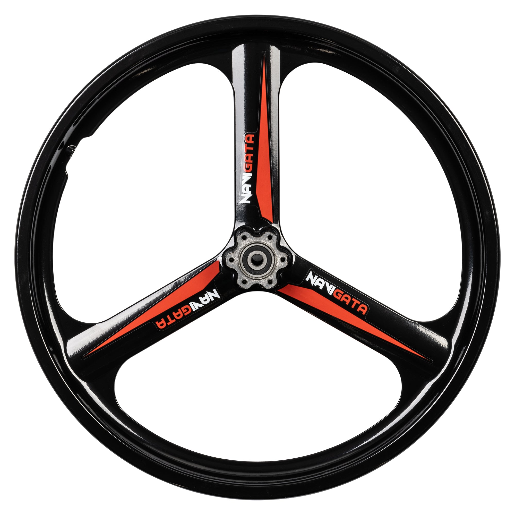 Pedibal Navigata Front Wheel Black/White