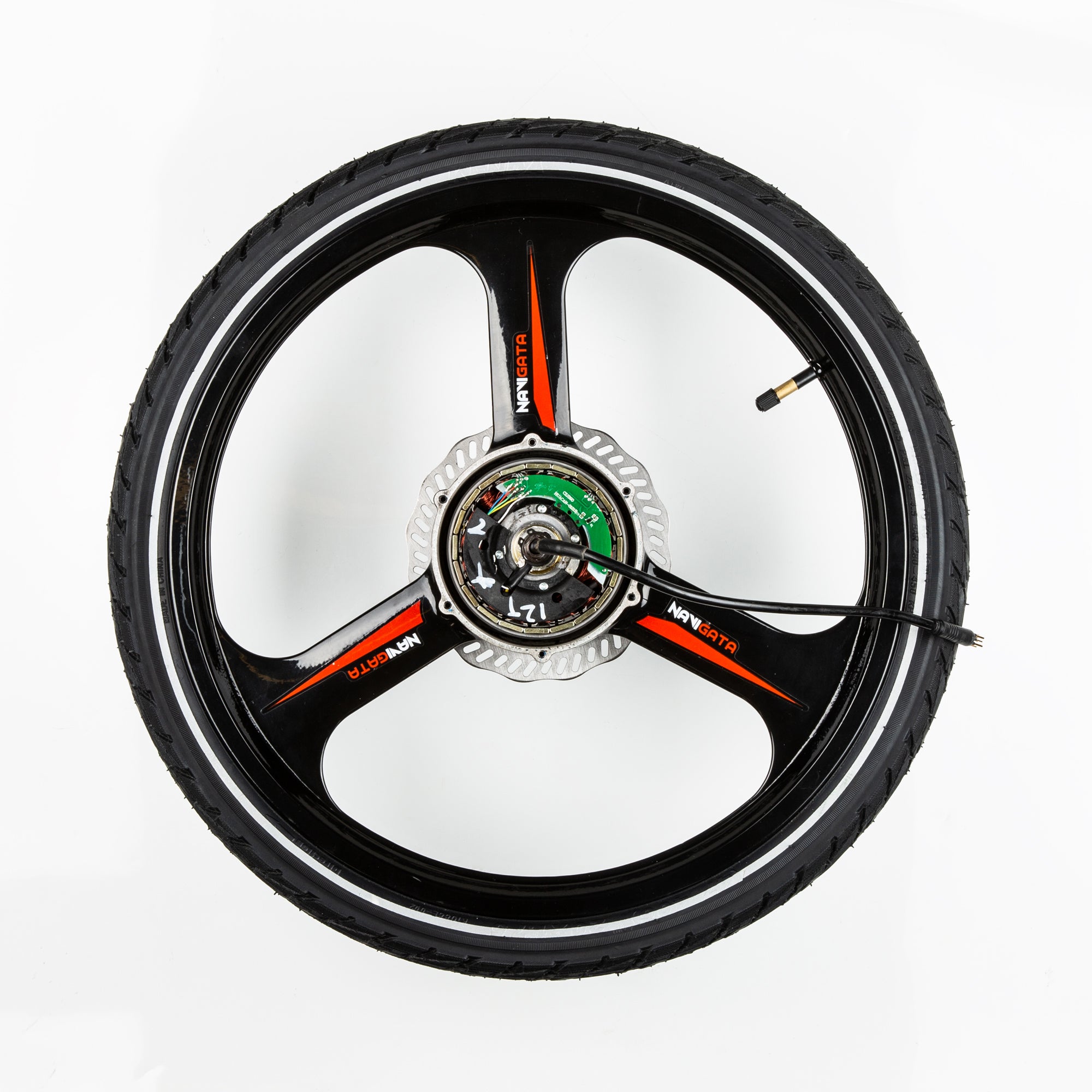 Pedibal Navigata CitE Rear Wheel & Motor (Black/White)