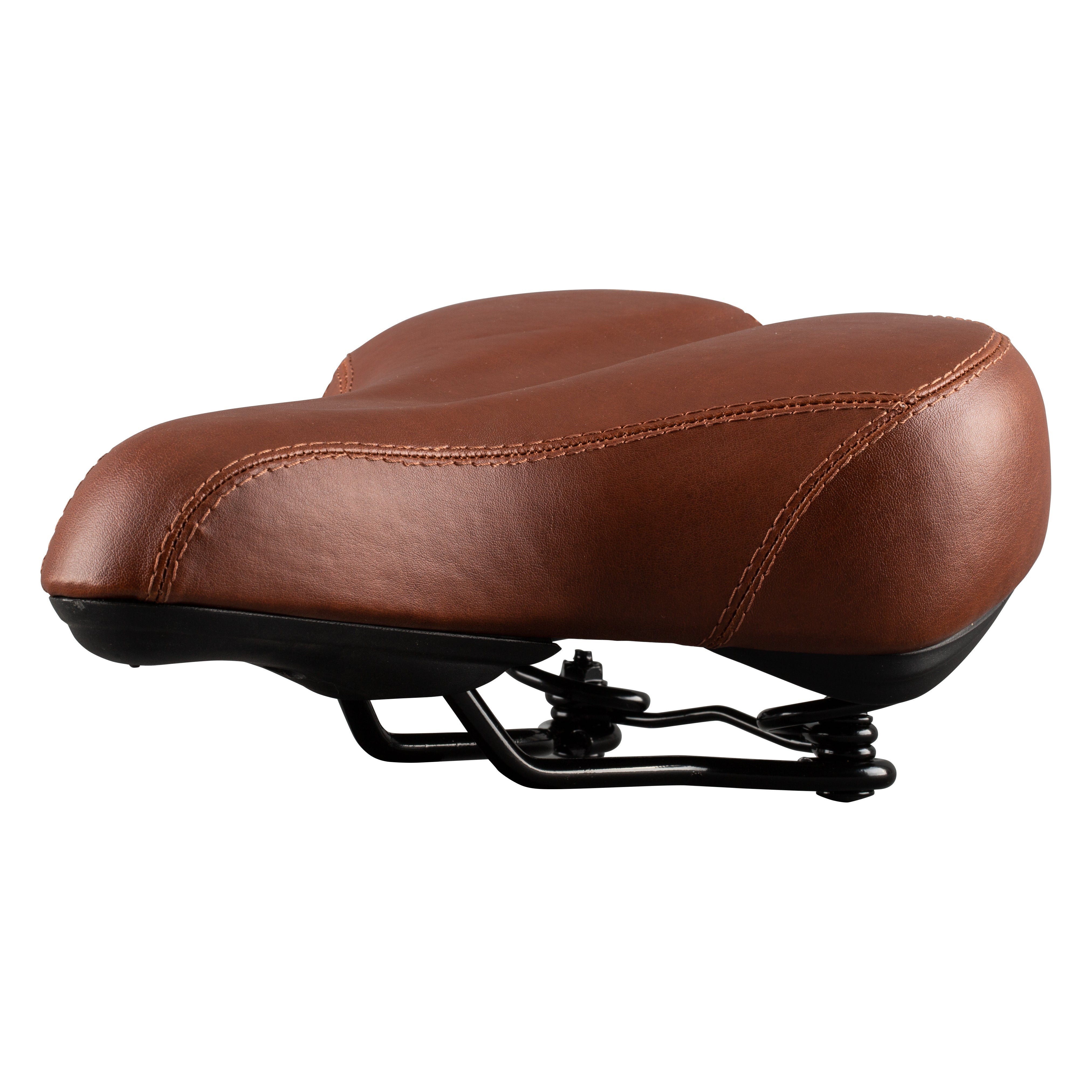 Pedibal Navigata Faux Leather Saddle (Brown)