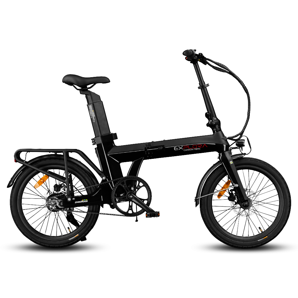 Pedibal Explora Carbon Fibre Folding Electric Bike - Ultra Long Range