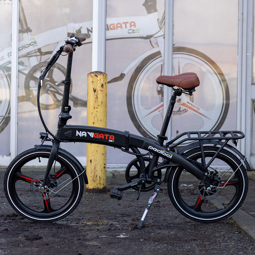 Pedibal Navigata MKII - Black 'Nearly New' with 22 miles - Pedal Assist only