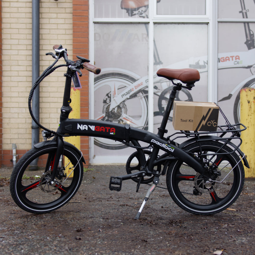 Pedibal Navigata MKII - Black 'Nearly New' with 59 miles - DVSA Certified Throttle