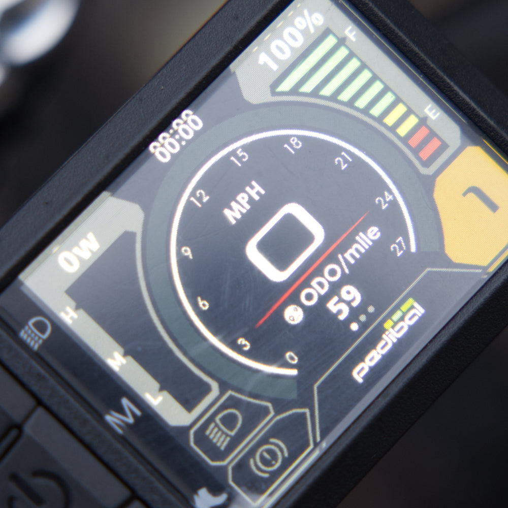 Pedibal Navigata MKII - Black 'Nearly New' with 59 miles - DVSA Certified Throttle