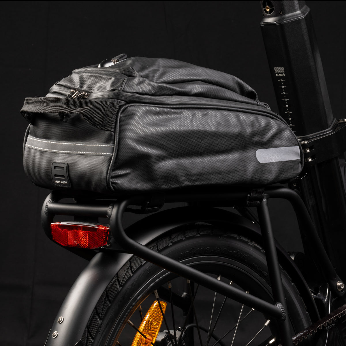 Waterproof Rear Trunk Bag & Convertible Backpack – Ideal for Pedibal e