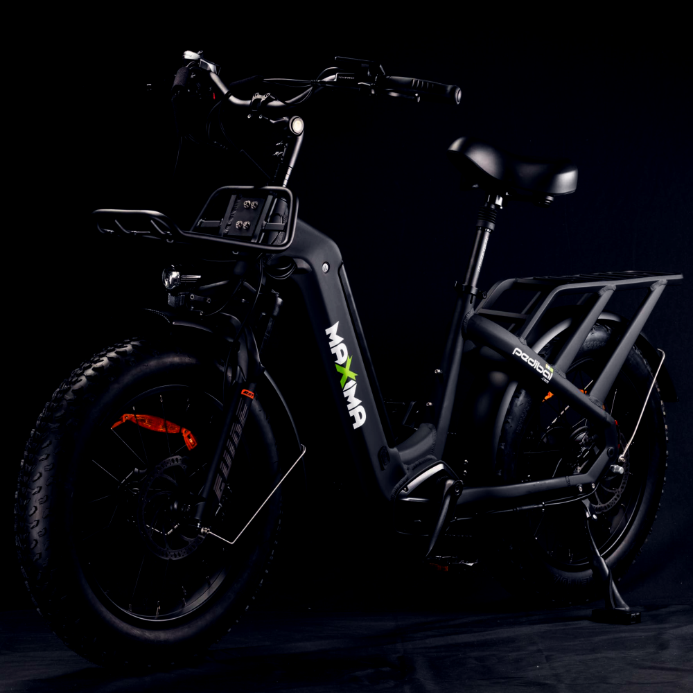 Pedibal Maxima Fat Tyre Folding Cargo Electric Bike | eCargo (Non-Foldable Available)