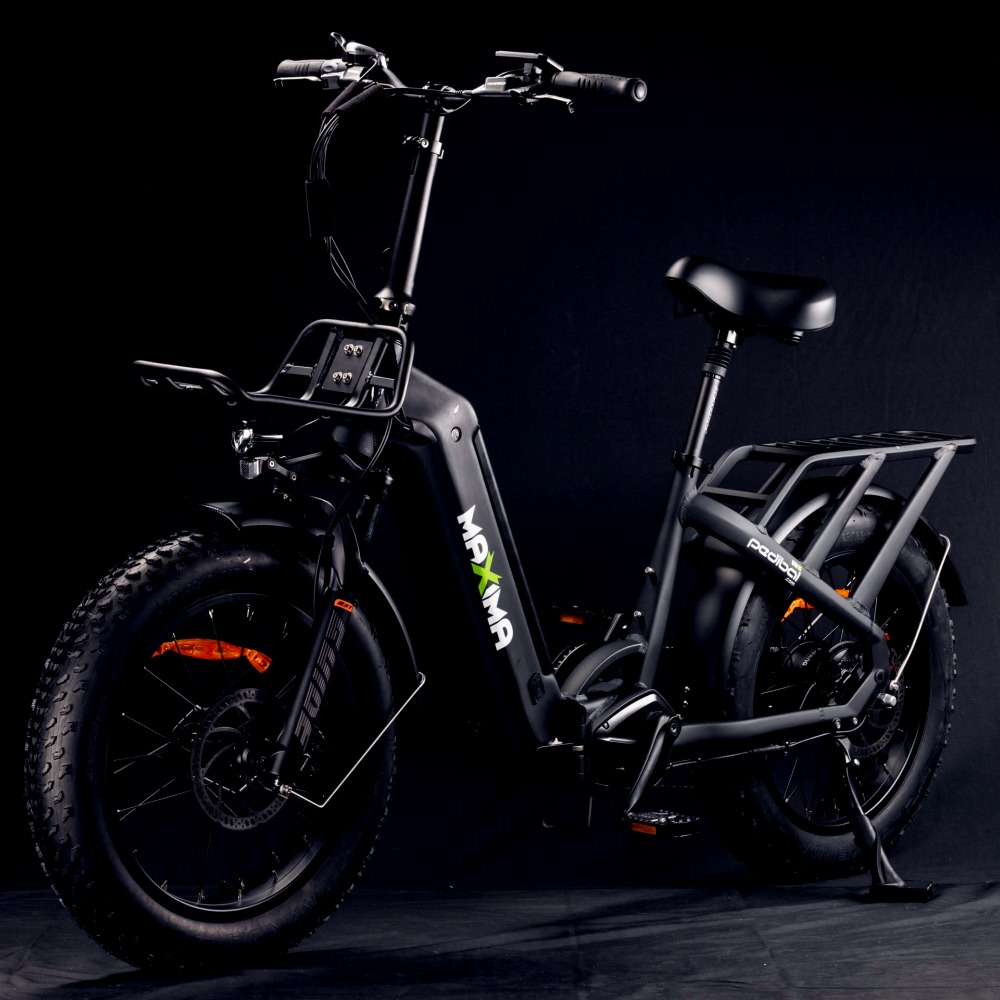 Pedibal Maxima Fat Tyre Folding Cargo Electric Bike | eCargo (Non-Foldable Available)