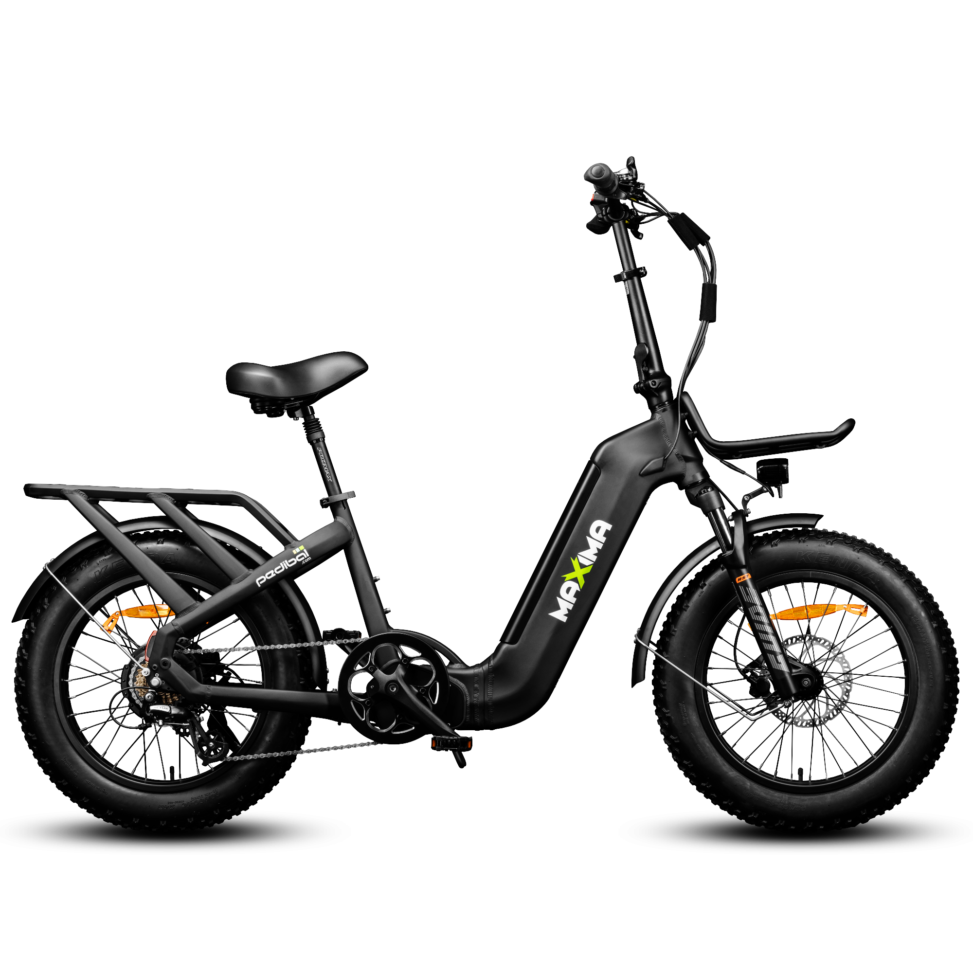 Pedibal Maxima Fat Tyre Folding Cargo Electric Bike | eCargo (Non-Foldable Available)