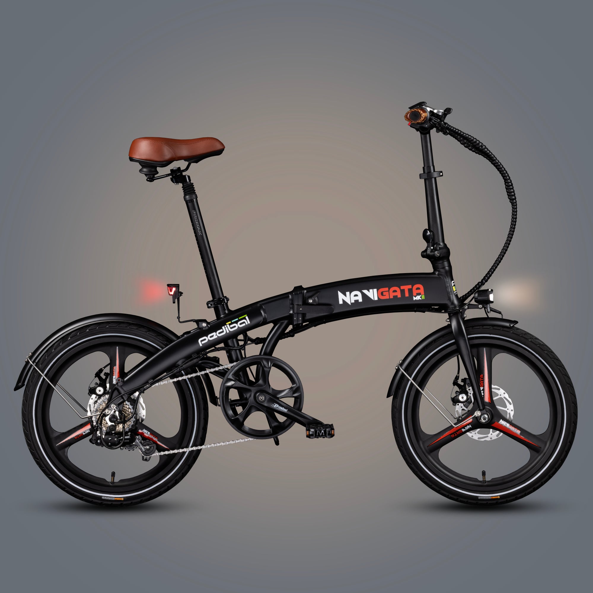 Pedibal Navigata MKII side View black model