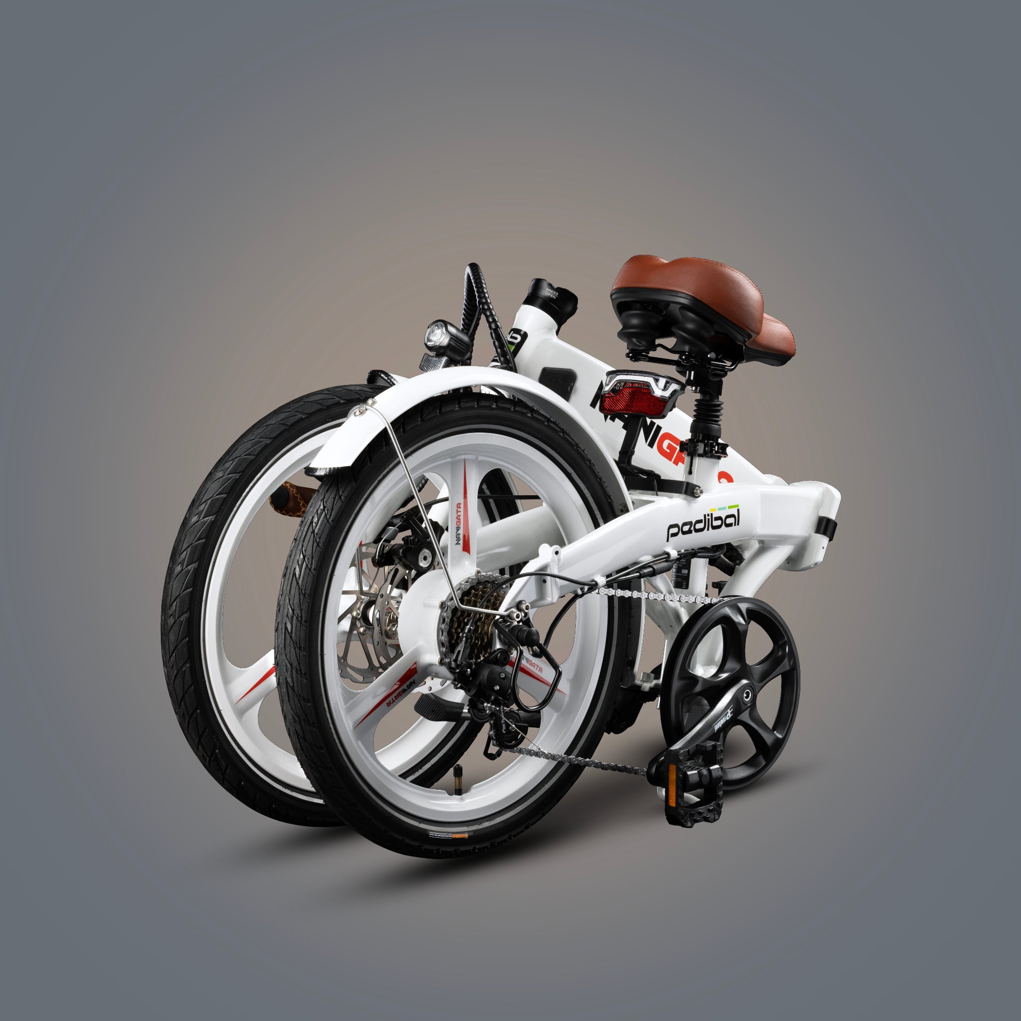 Pedibal Navigata MKII folded white model
