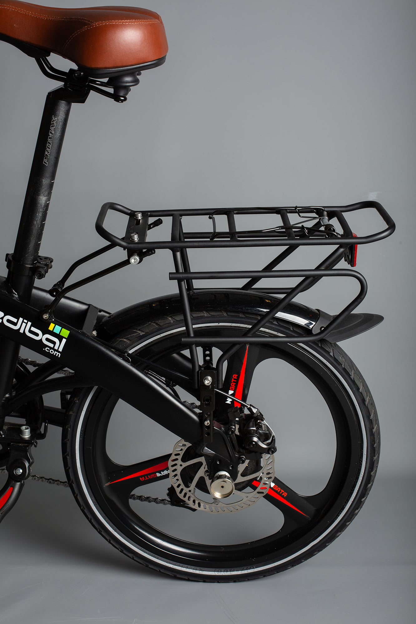 Rear rack store for folding bike